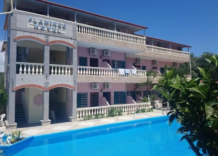 Flamingo Apartments Moraitika Corfu
