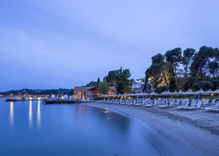 Hotéis centrais de Corfu